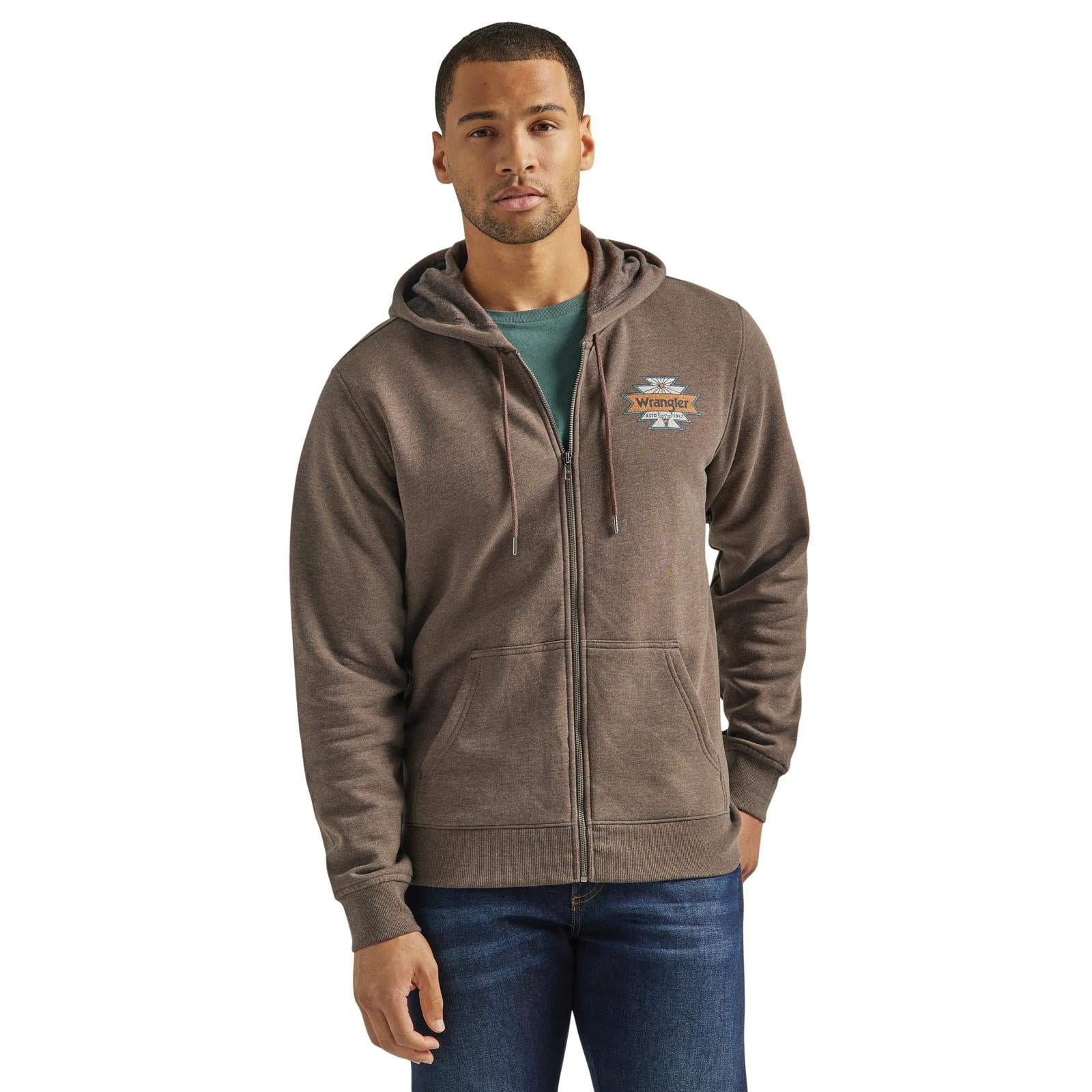 Wrangler - Men's Zip Up Hoodie – MarshallsCountryStore