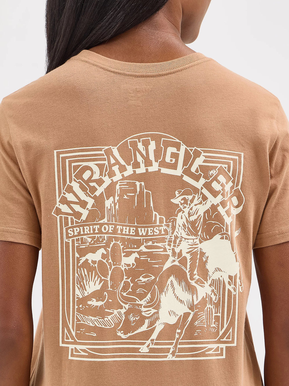 Wrangler Women's - Retro® Graphic Tee - Regular Fit - Tobacco Brown