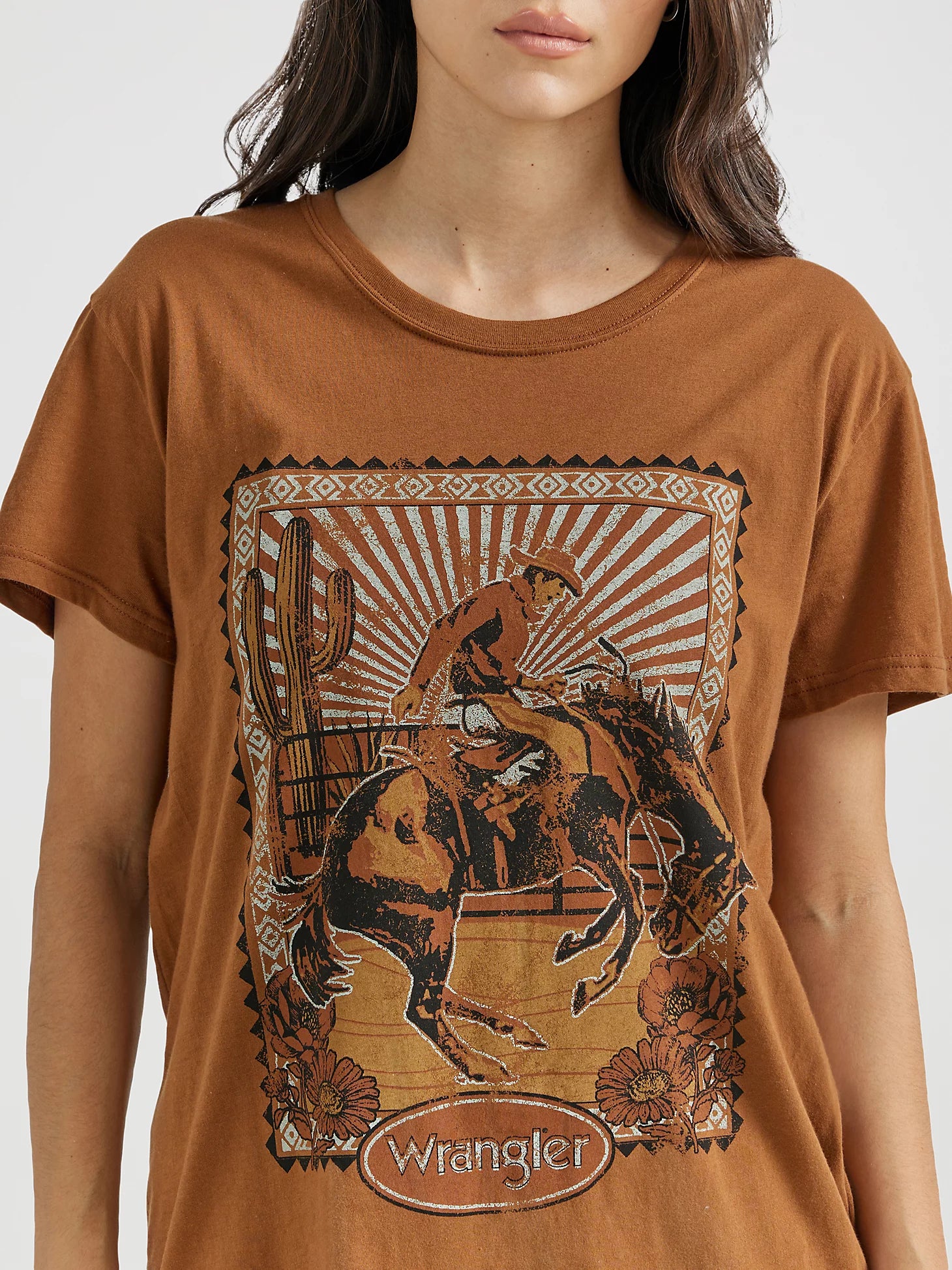 Wrangler Women's - Retro® Graphic Tee - Boyfriend Fit - Toffee