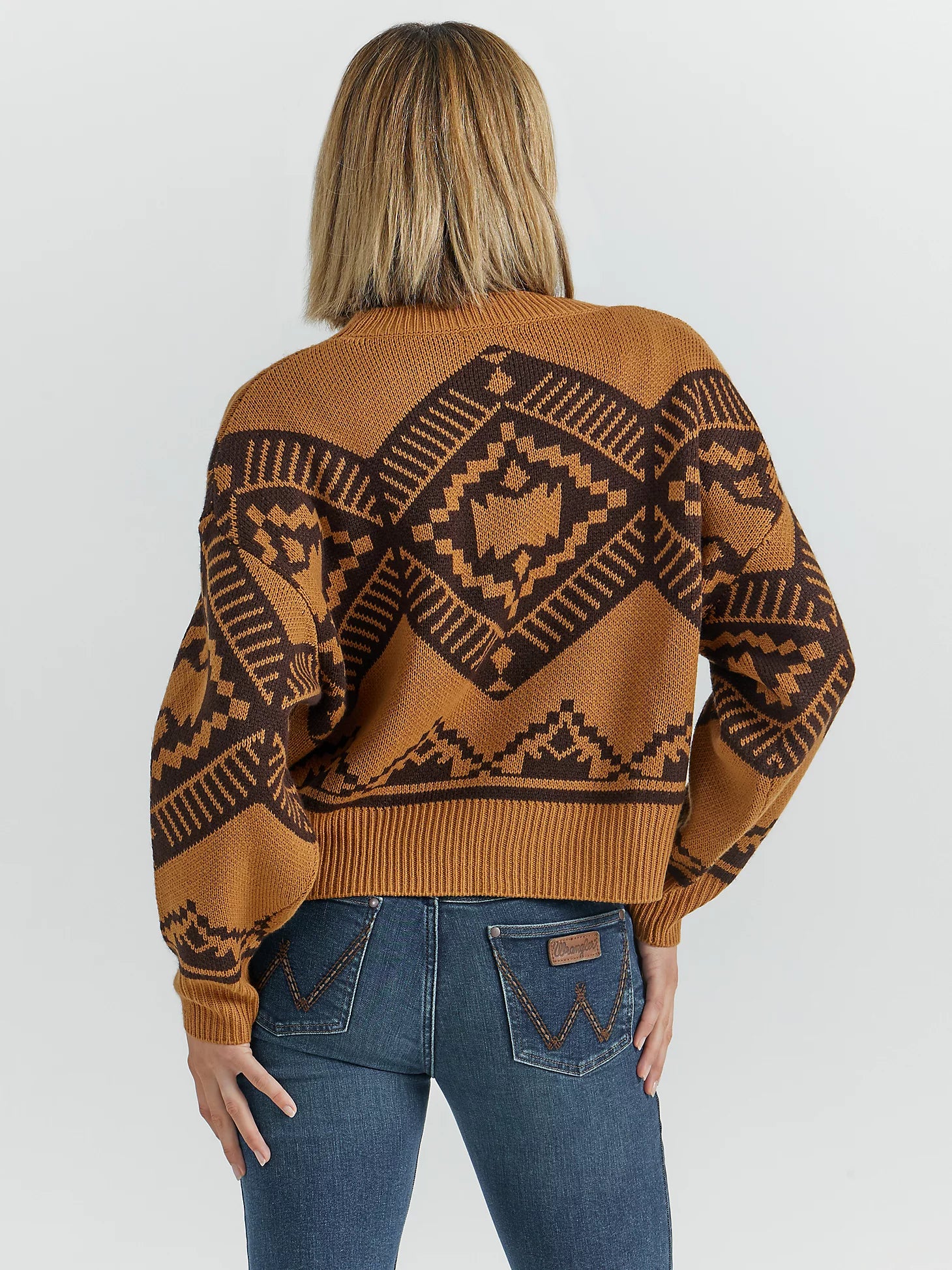 Wrangler Women's - Retro® Americana Sweater - Brown