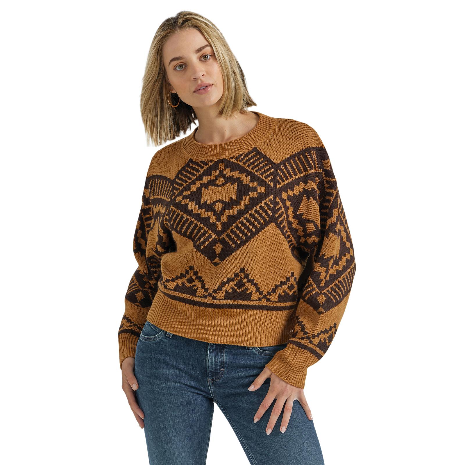 Wrangler Women's - Retro® Americana Sweater - Brown