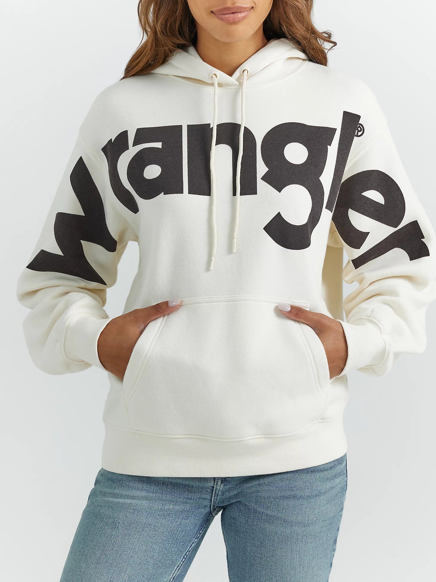 Wrangler Women s Bold Logo Hoodie