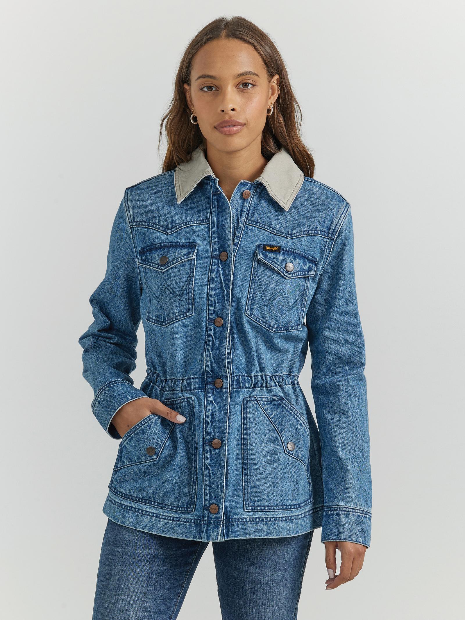 Wrangler Women's - Retro® Unlined Canvas Collar Barn Jacket