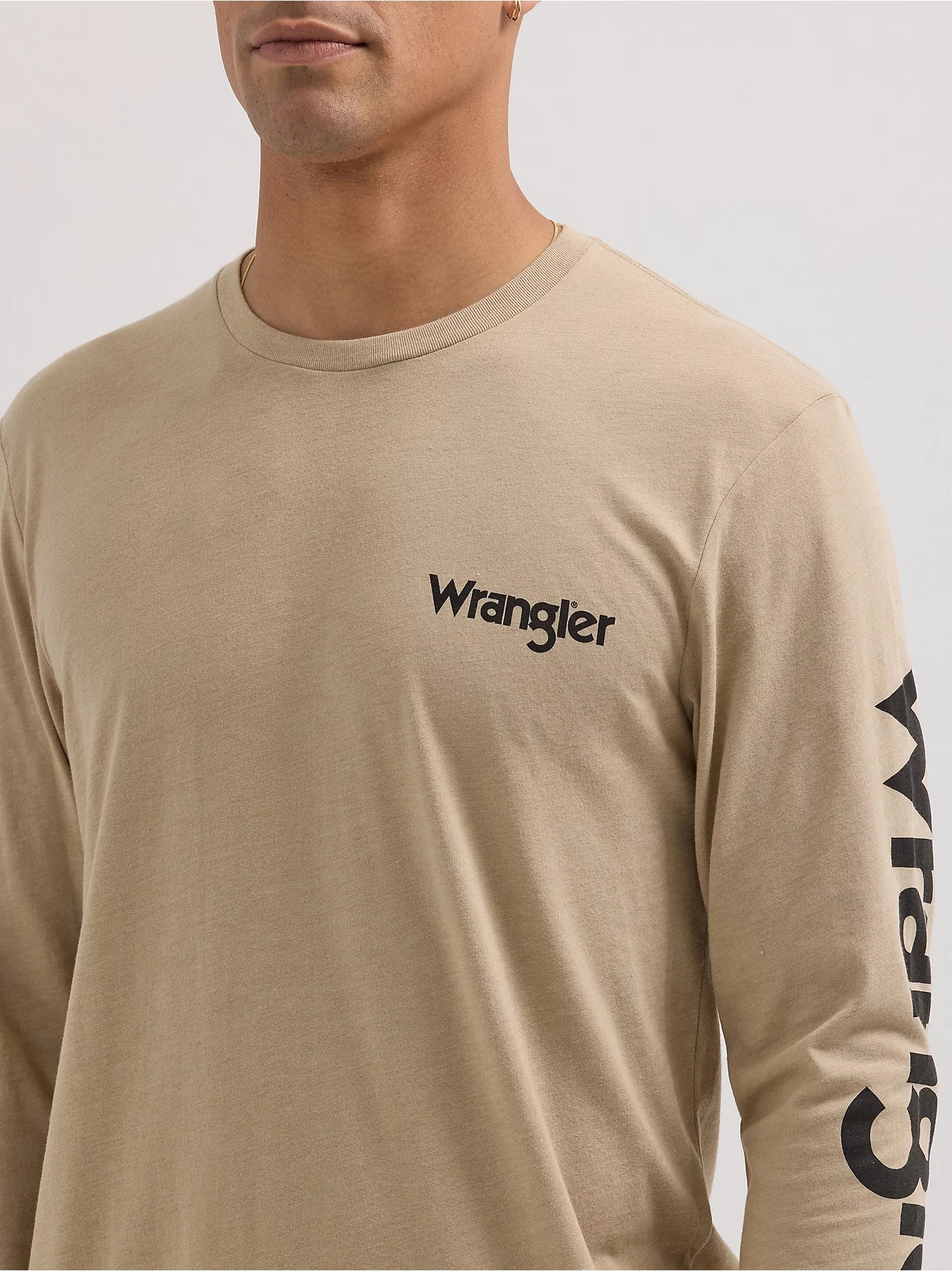 Wrangler Men's - Long Sleeve Truck Back Graphic Tee