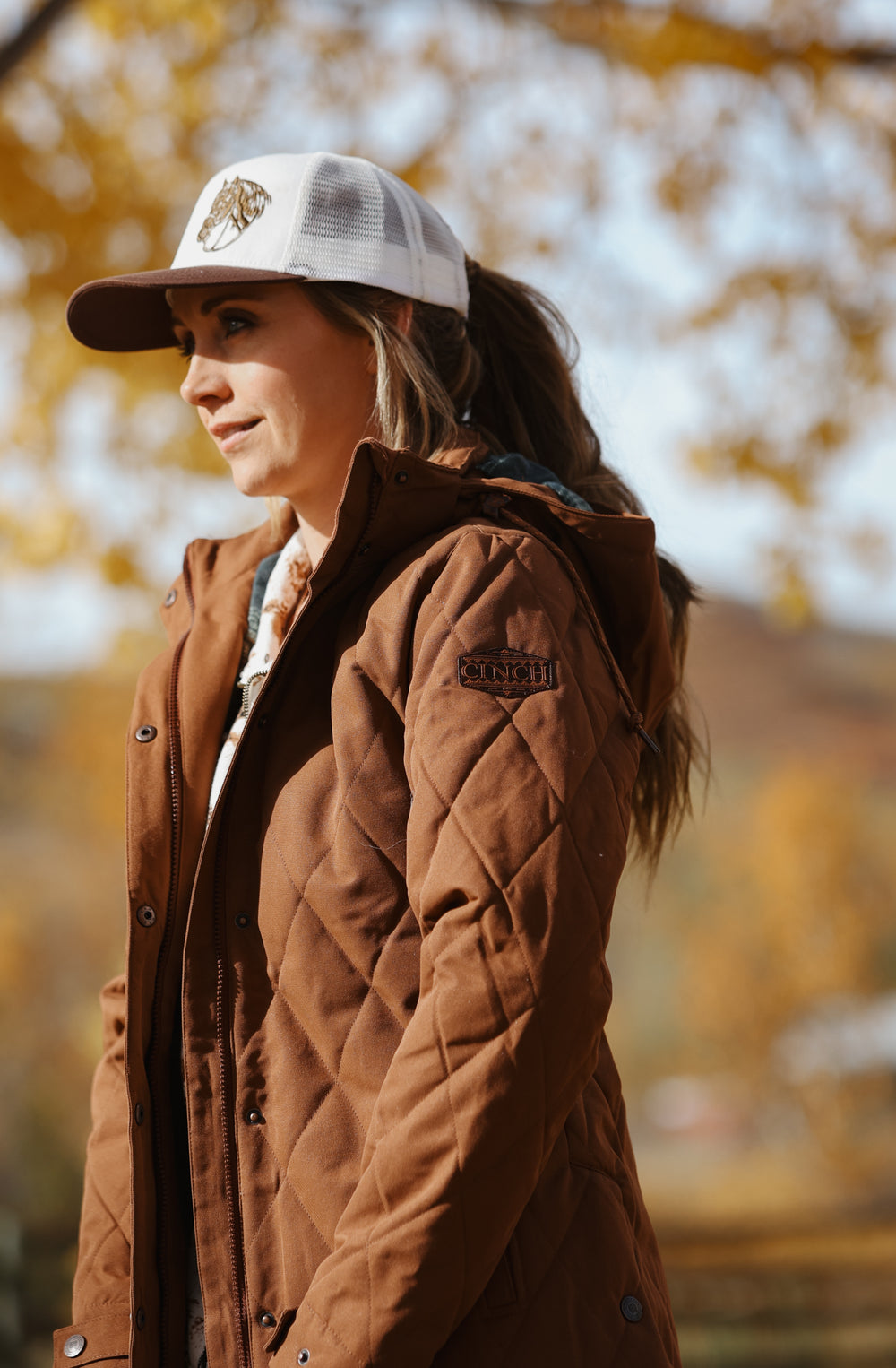 Cinch - Women's 3/4 Length Barn Coat