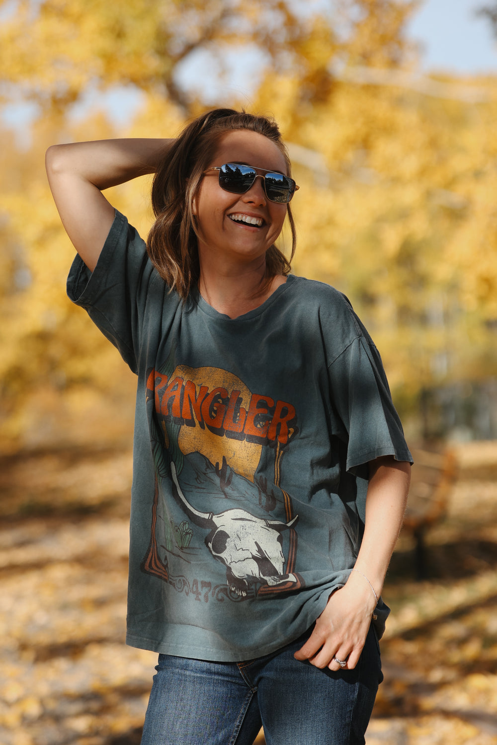 Wrangler - Women's Oversized Graphic Tee