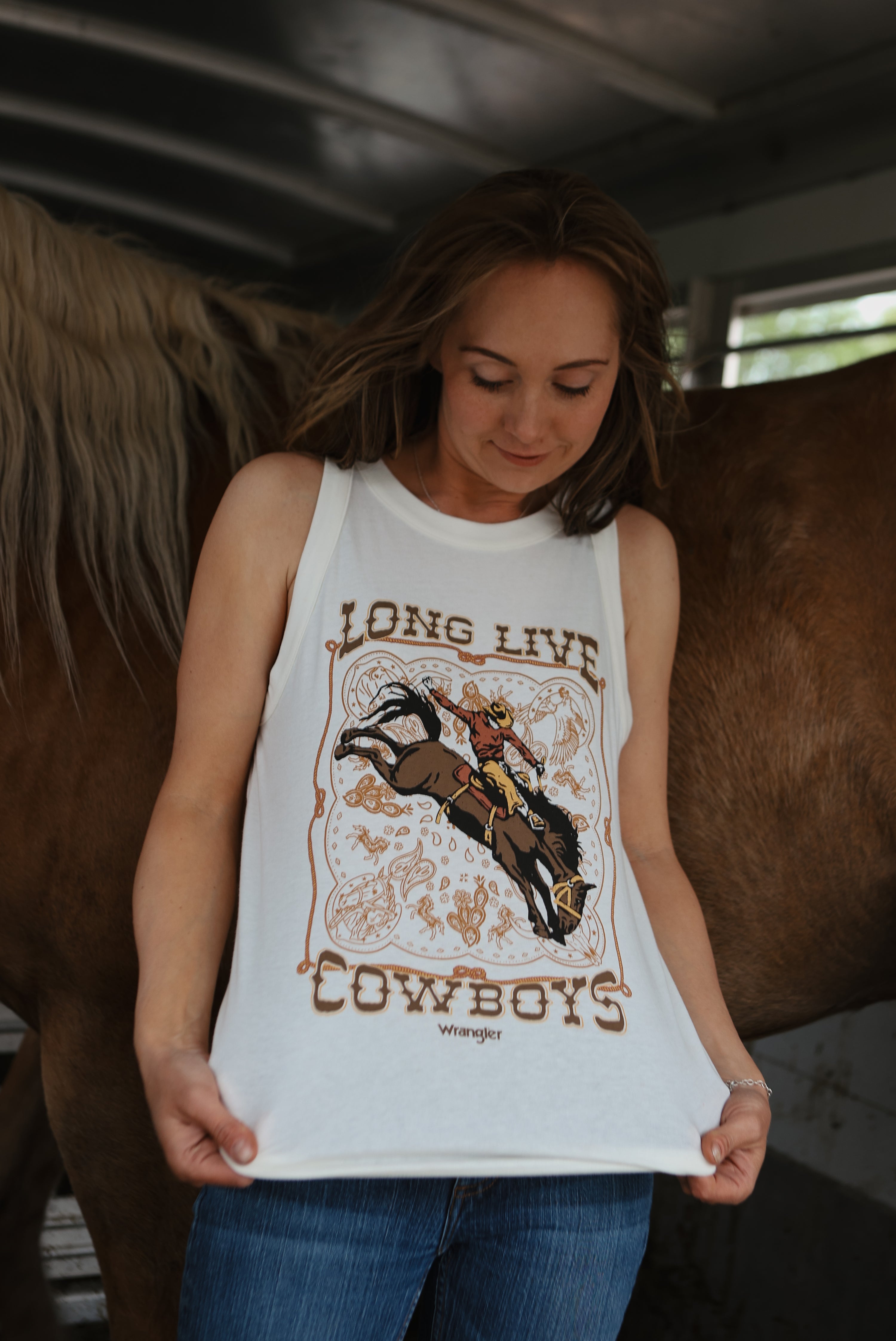 Wrangler - Western Goddess Tank