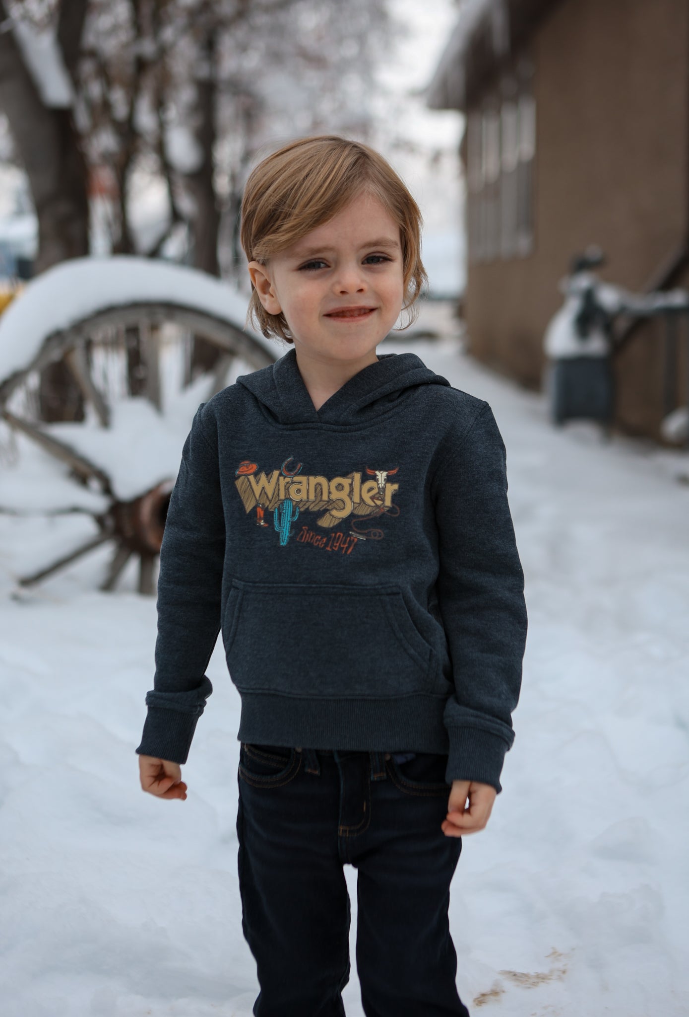 Wrangler - Boy's Youth Icons Hoodie