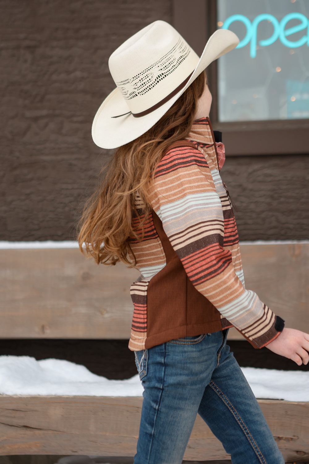 Cowboy Hardware - Girl's Desert Serape Jacket