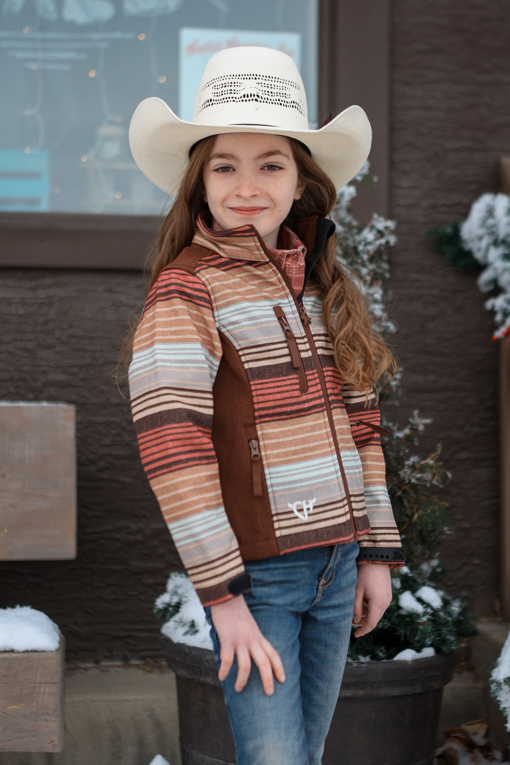 Cowboy Hardware - Girl's Desert Serape Jacket