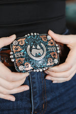 Marshall's Country Store - Logo Buckle