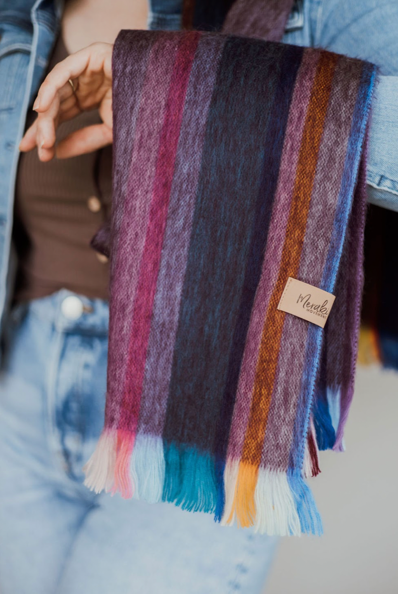 Meraki Movement - Alpaca Blanket Scarves