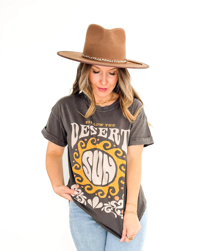 Girl Dangerous - Follow The Desert Sun Boyfriend Tee