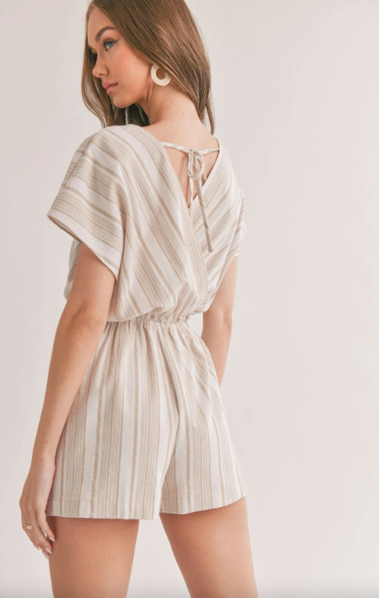 Sage The Label - Harmonize Surplice Romper