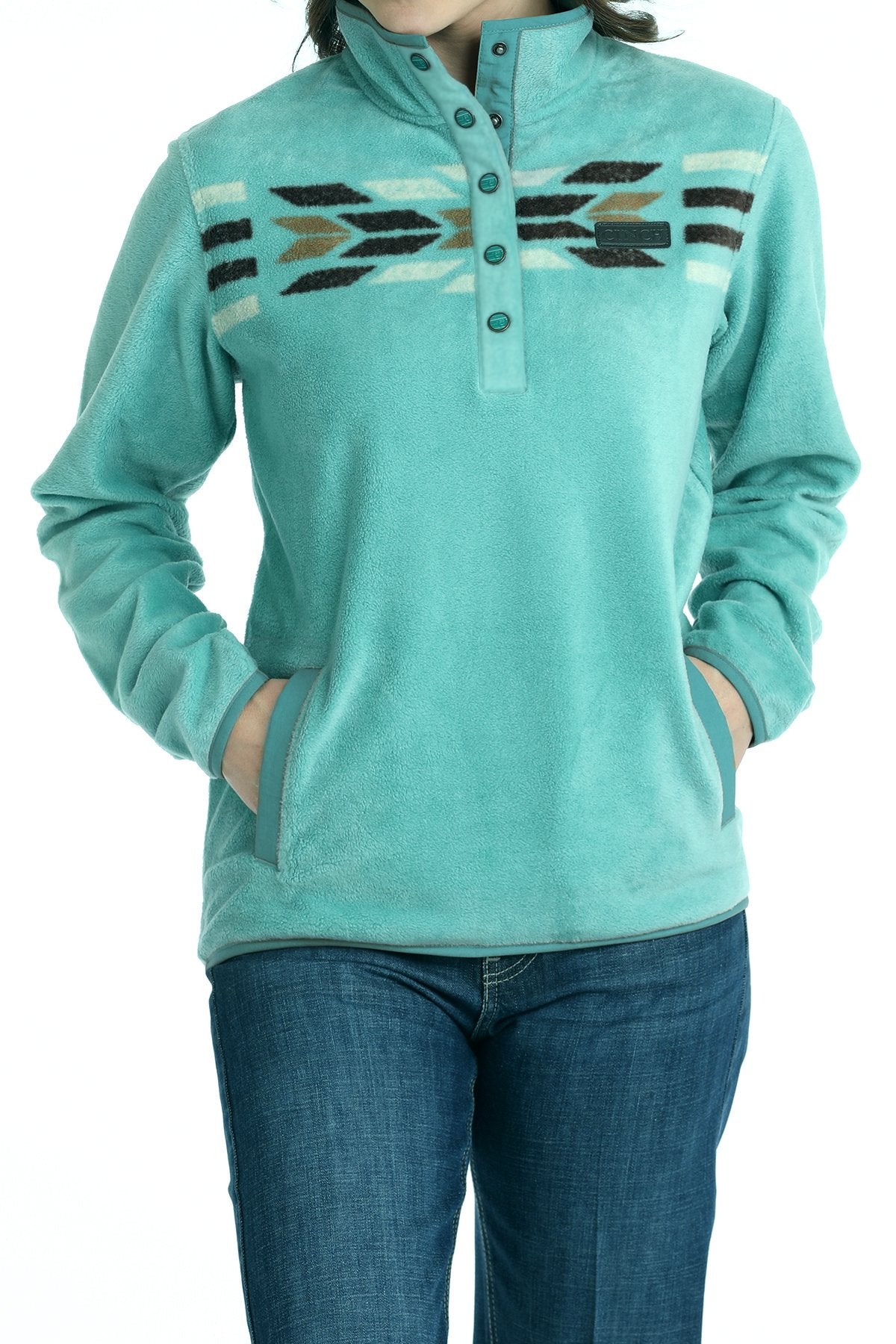 Cinch - Women's Polar Fleece Turquoise