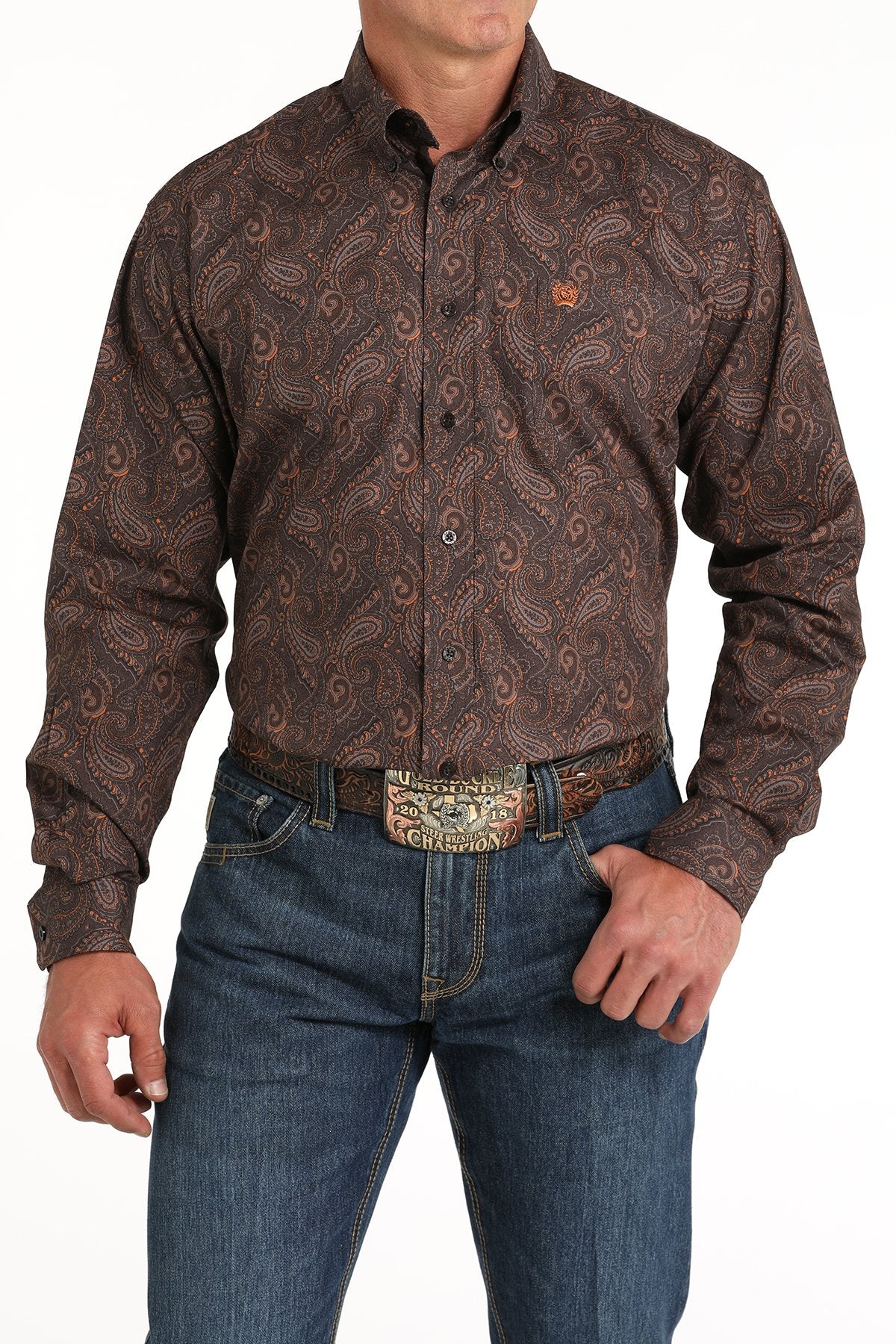 Cinch - Men's Long Sleeve Print