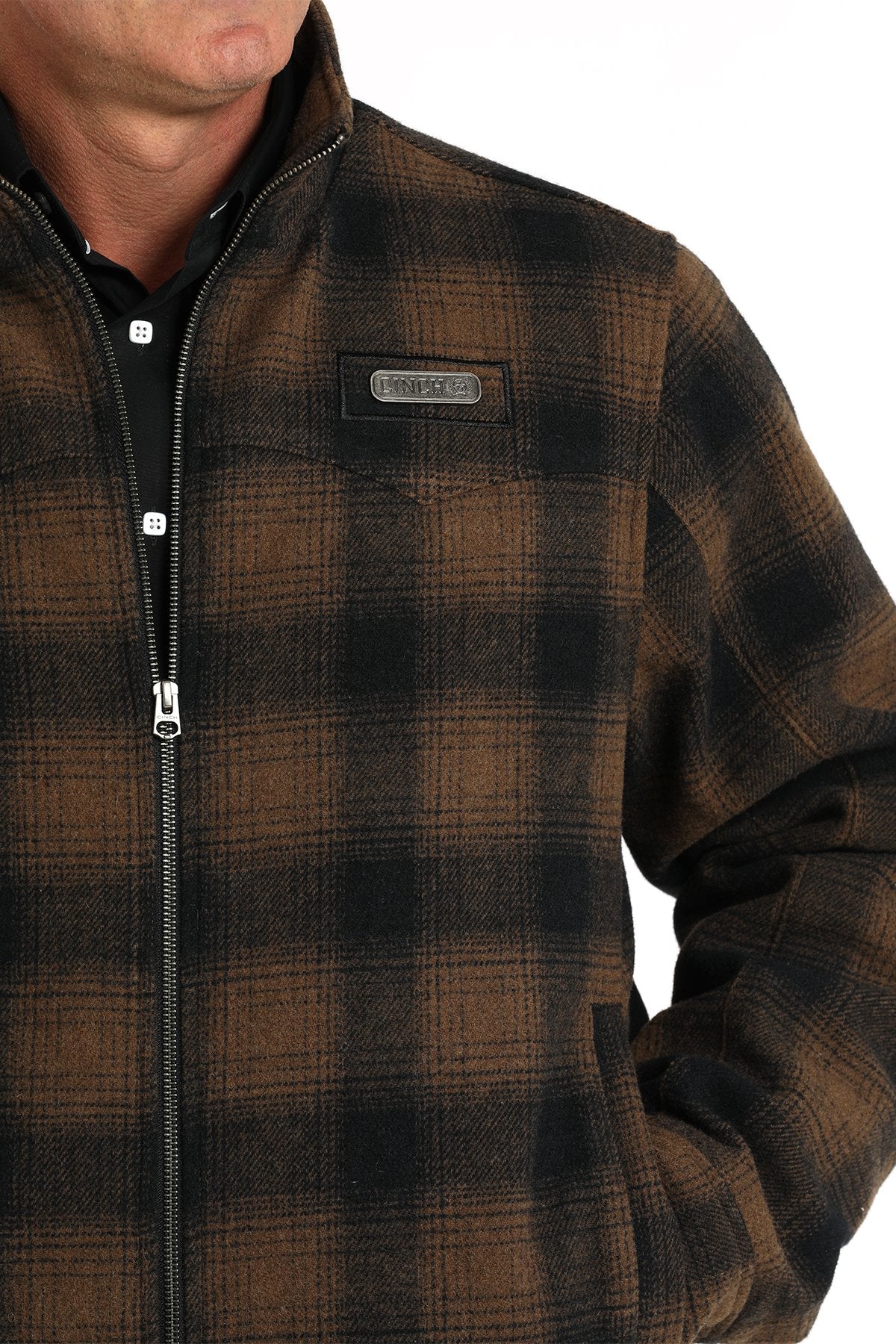 Cinch - Men's Wooly Jacket - Brown