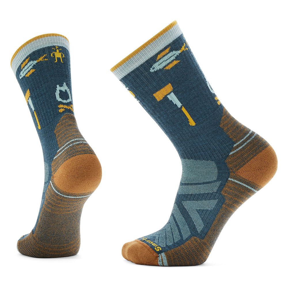 Smartwool Socks - Hike Light Cushion Camp Gear Crew Socks