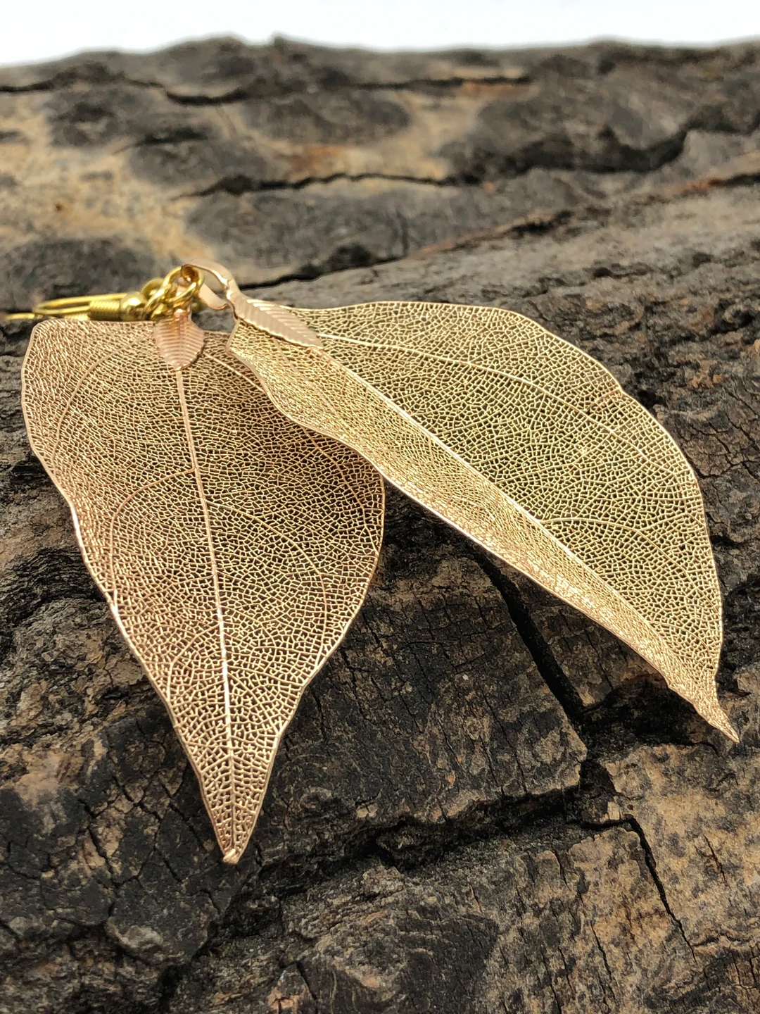 Flint & Feather - Leaf Earrings